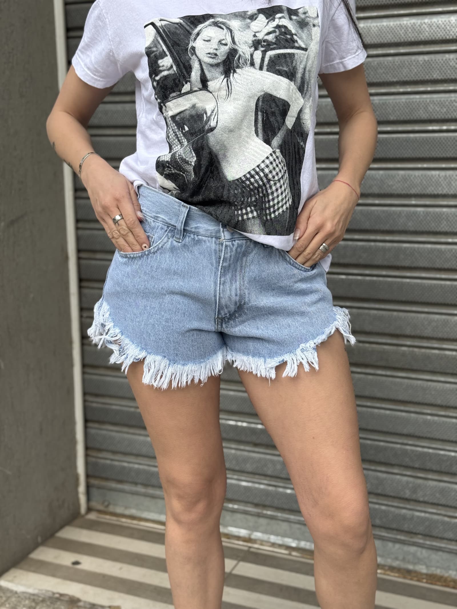 SHORT DE JEAN BABY GIRL foto 2