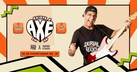 Existe Axé em SP com Durval Lelys