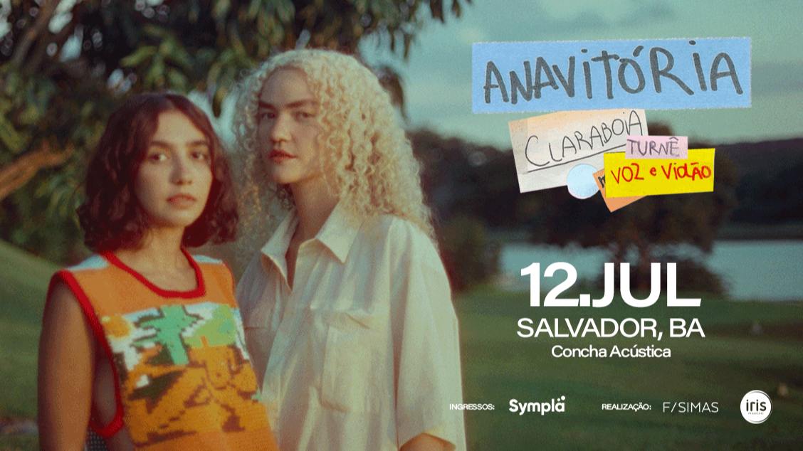 ANAVITÓRIA, em “Claraboia”