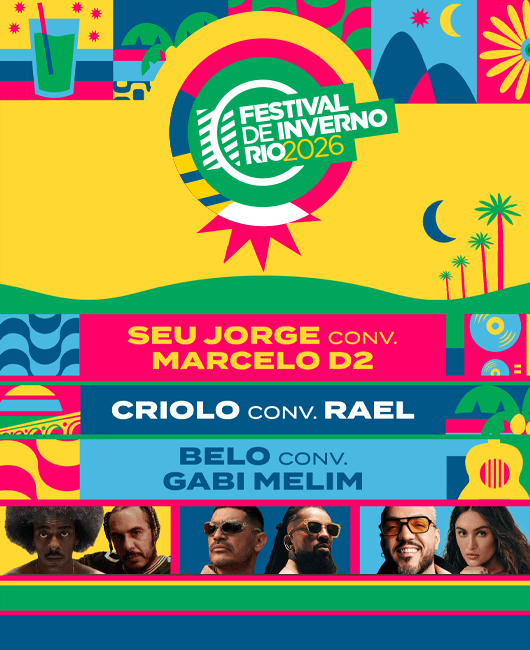 Festival de Inverno Rio 2026 I Seu Jorge + Criolo + Belo