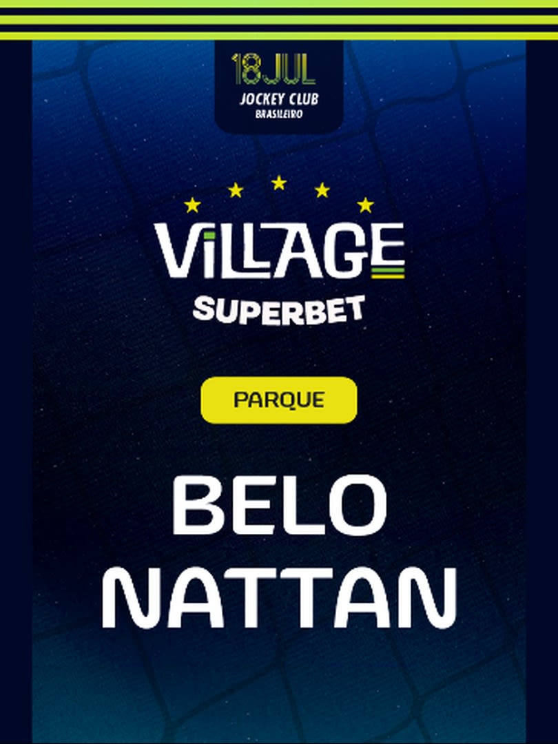 Village 2026 : Belo e Nattan (Parque) Naldo e Yuri Hawaiano (Arena)