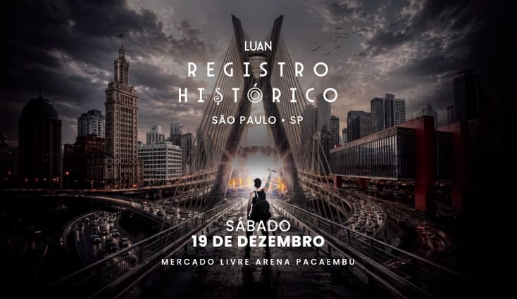LUAN REGISTRO HISTÓRICO EM SÃO PAULO