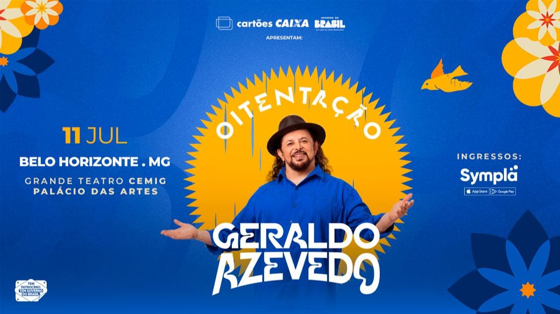 GERALDO AZEVEDO – OITENTAÇÃO