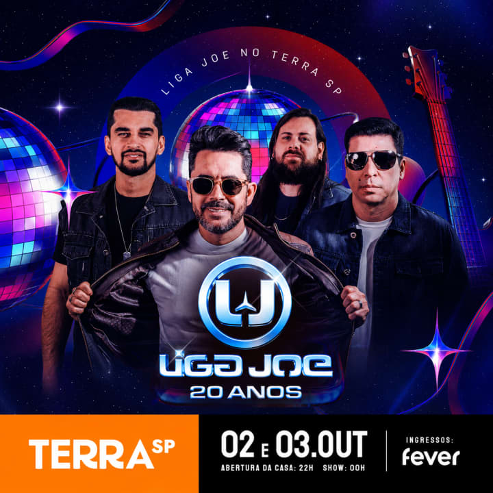 Show do Liga Joe no Terra SP