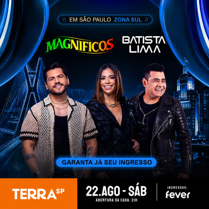 Show da Magnificos e Batista Lima no Terra SP