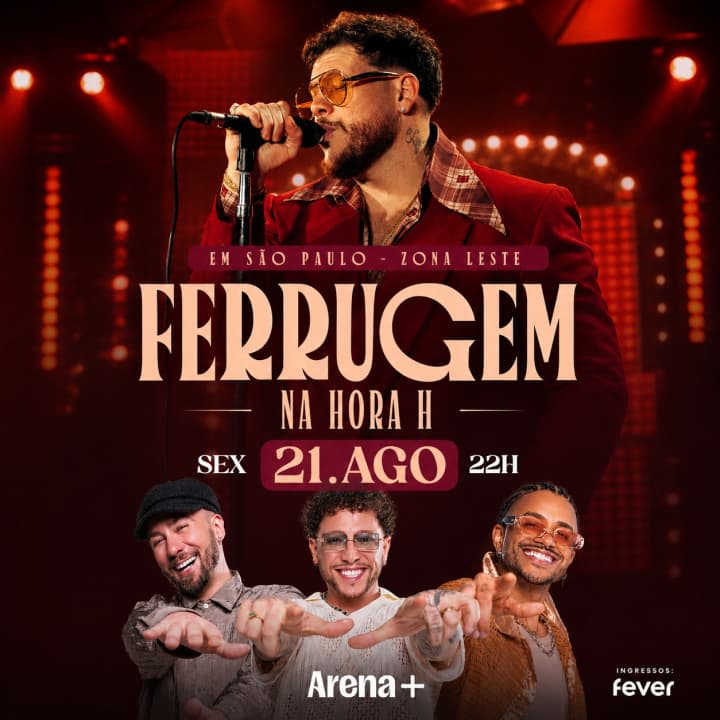 Show do Ferrugem e Na Hora H no Arena +