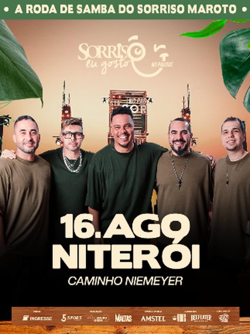Sorriso Eu Gosto no Pagode - Niterói