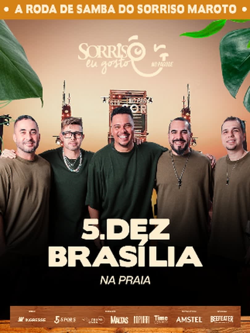 Sorriso Eu Gosto no Pagode - Brasília