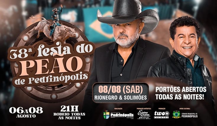 Rionegro e Solimões - 38ª Festa do Peão de Pedrinópolis