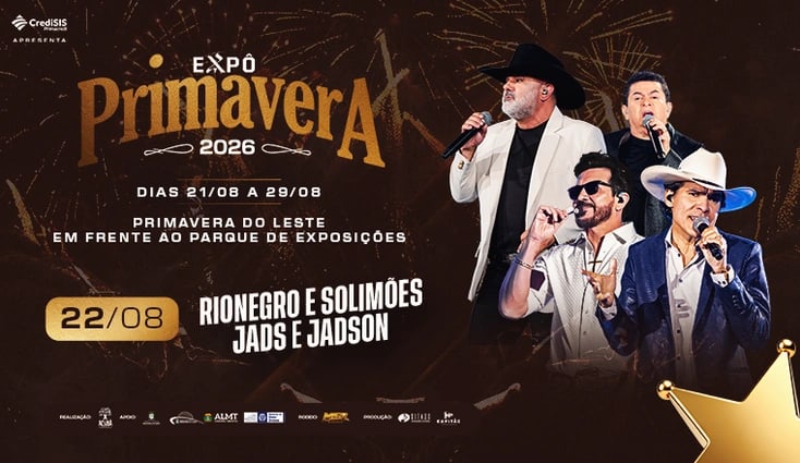 Rionegro e Solimões + Jads e Jadson - Expô Primavera 2026