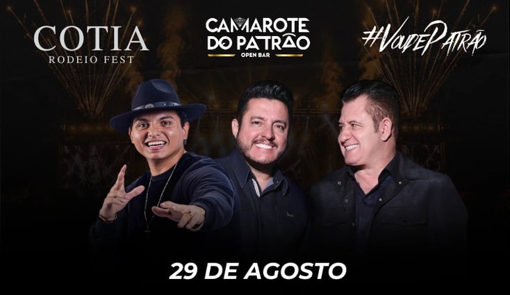 Bruno e Marrone + Filho do Piseiro - Camarote do Patrão: Cotia Rodeio Fest