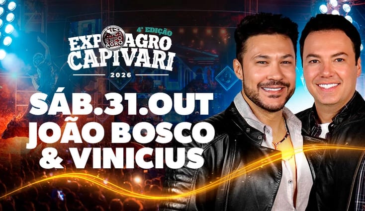 João Bosco e Vinícius - Expoagro Capivari 2026