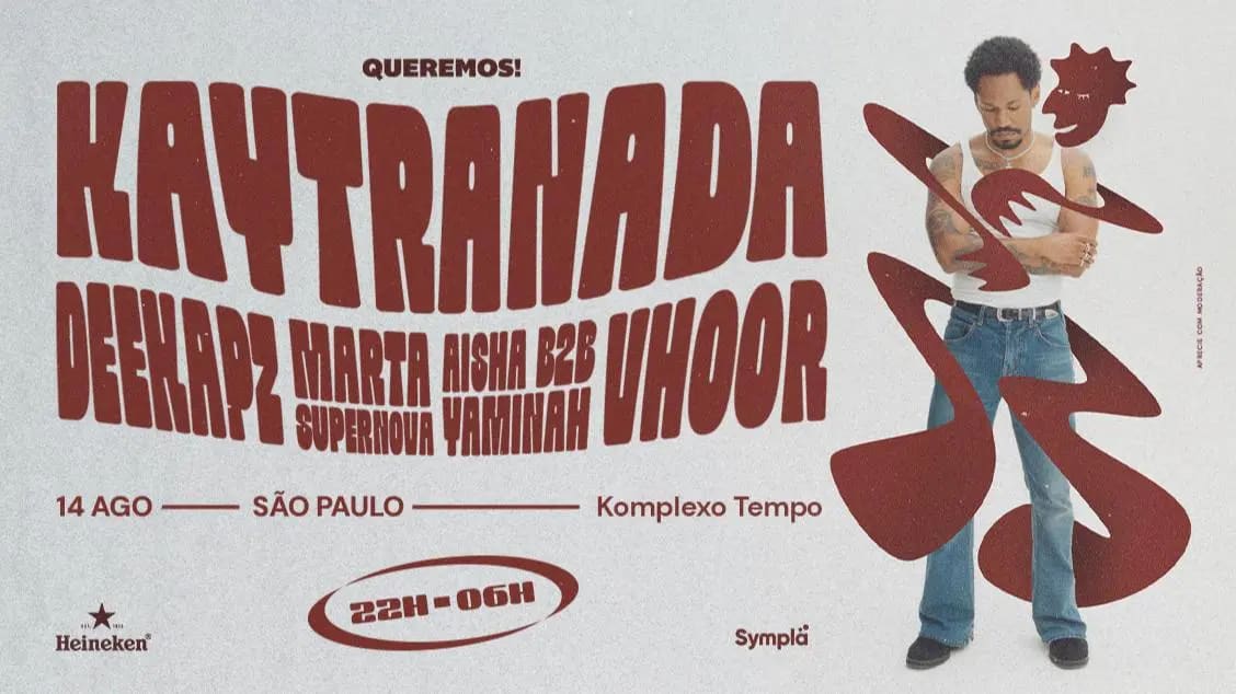 Queremos! Kaytranada, São Paulo
