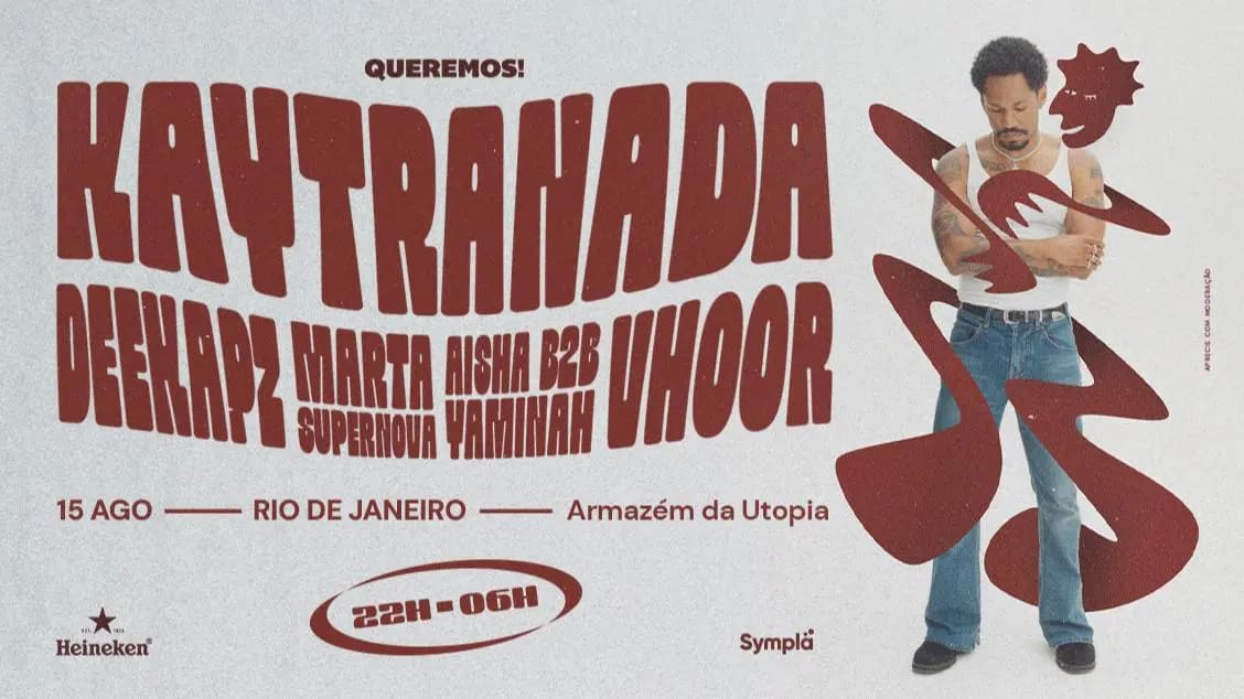 Queremos! Kaytranada, Rio de Janeiro