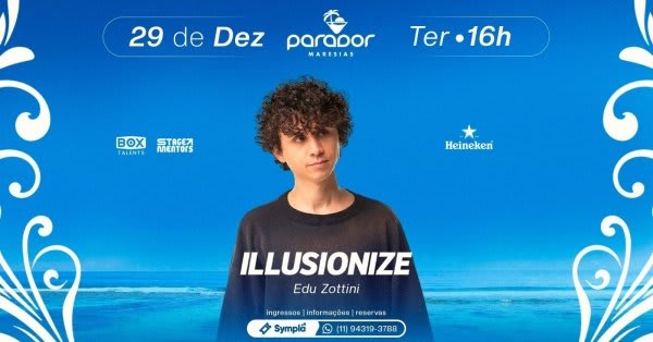 Parador Maresias | 29 Dezembro | Illusionize