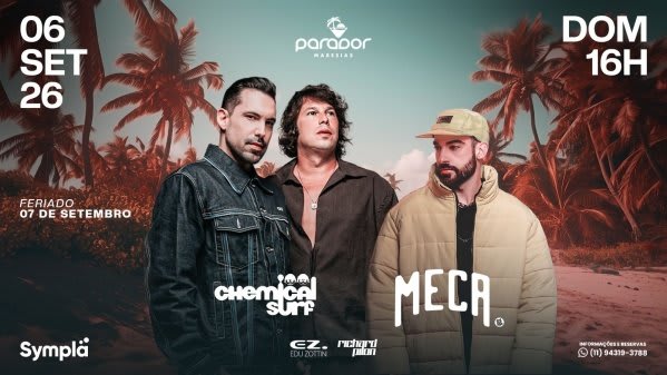 Parador Maresias | 06 Setembro | Chemical Surf - Meca