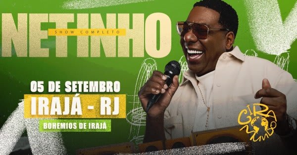 Netinho de Paula - Gira Mundo - BOHEMIOS de IRAJÁ