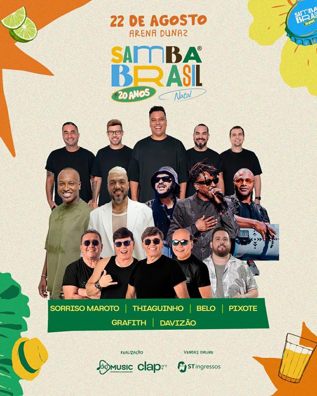 Samba Brasil 2026 - Natal