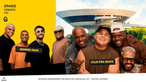 CAJU PRA BAIXO na BATUQ NITERÓI!!