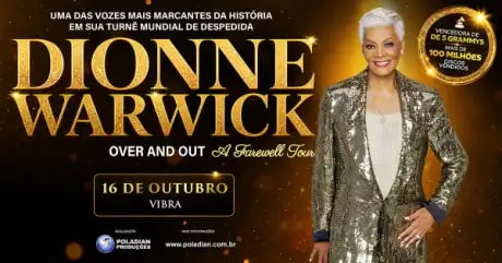 Dionne Warwick Over And Out A Farewell Tour