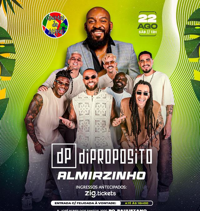 Almirzinho e Diproposito no Quintal da Atipa - SP