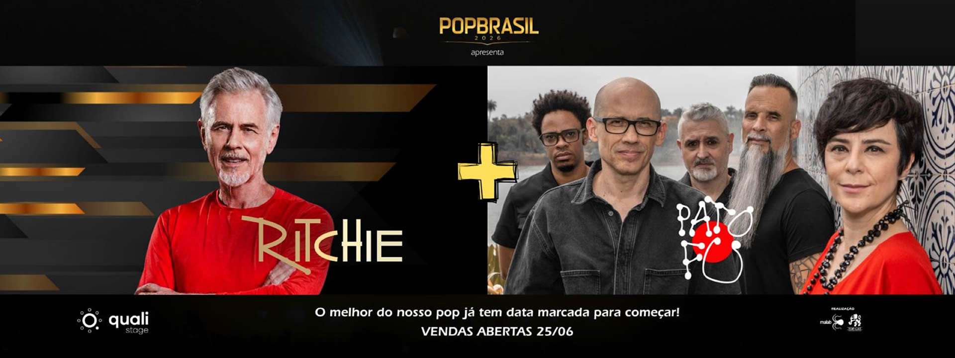 Ritchie e Pato Fu no Qualistage - RJ