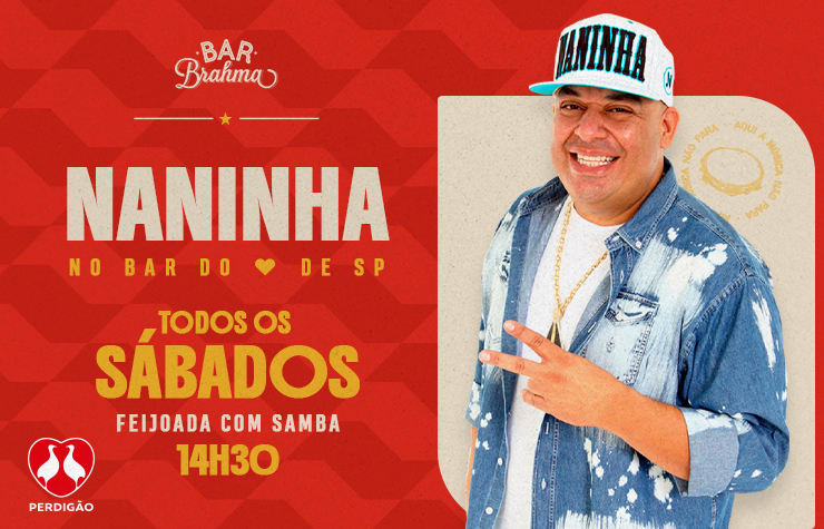 Bar Brahma Apresenta: Feijoada com Naninha e Banda