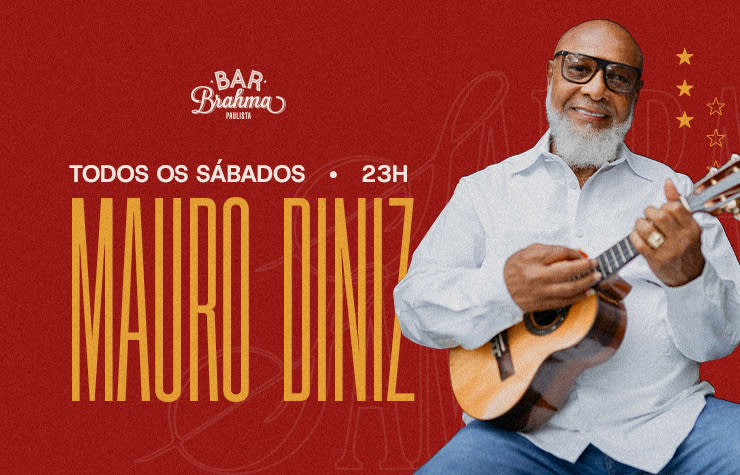 Bar Brahma Paulista Apresenta: Mauro Diniz