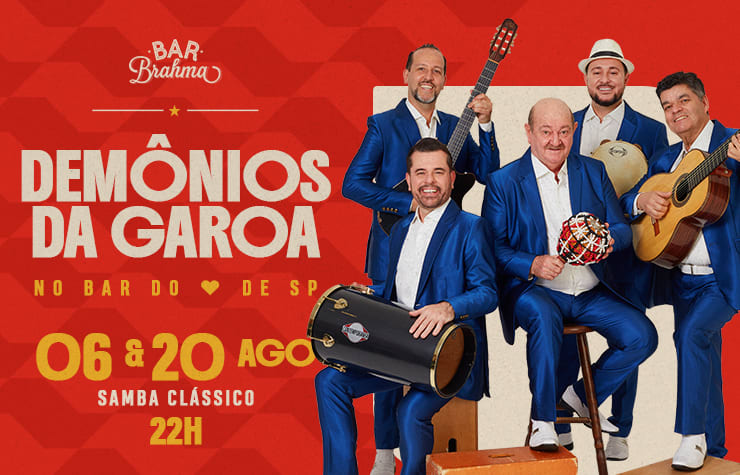 Bar Brahma Apresenta: Demônios da Garoa