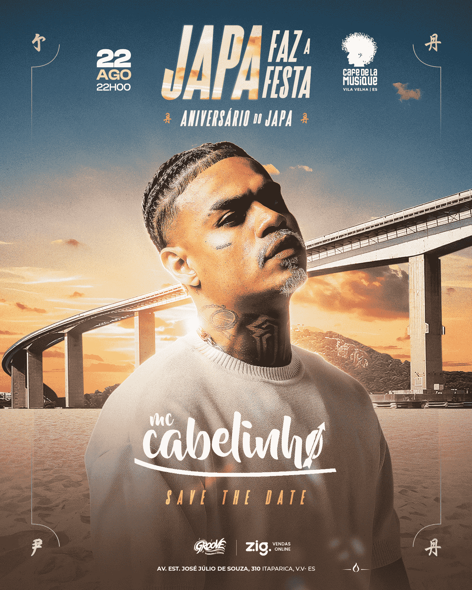 Japa Faz a festa - CABELINHO