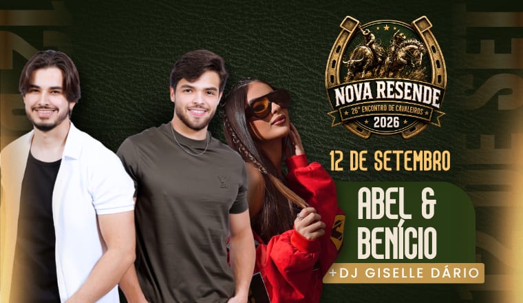 Abel e Benício - 26º Encontro de Cavaleiros de Nova Resende 2026