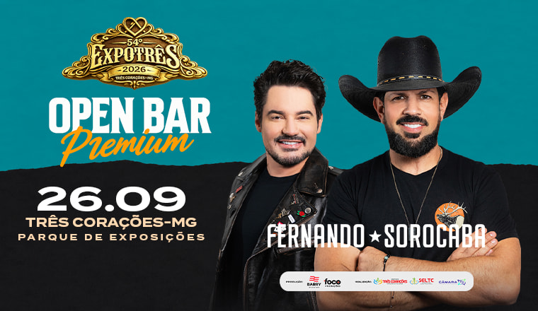 Fernando e Sorocaba - Espaço Prime Open Bar - 54ª Expotrês 2026