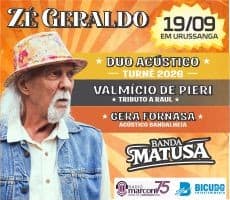 Zé Geraldo - Duo Acústico Turnê 2026