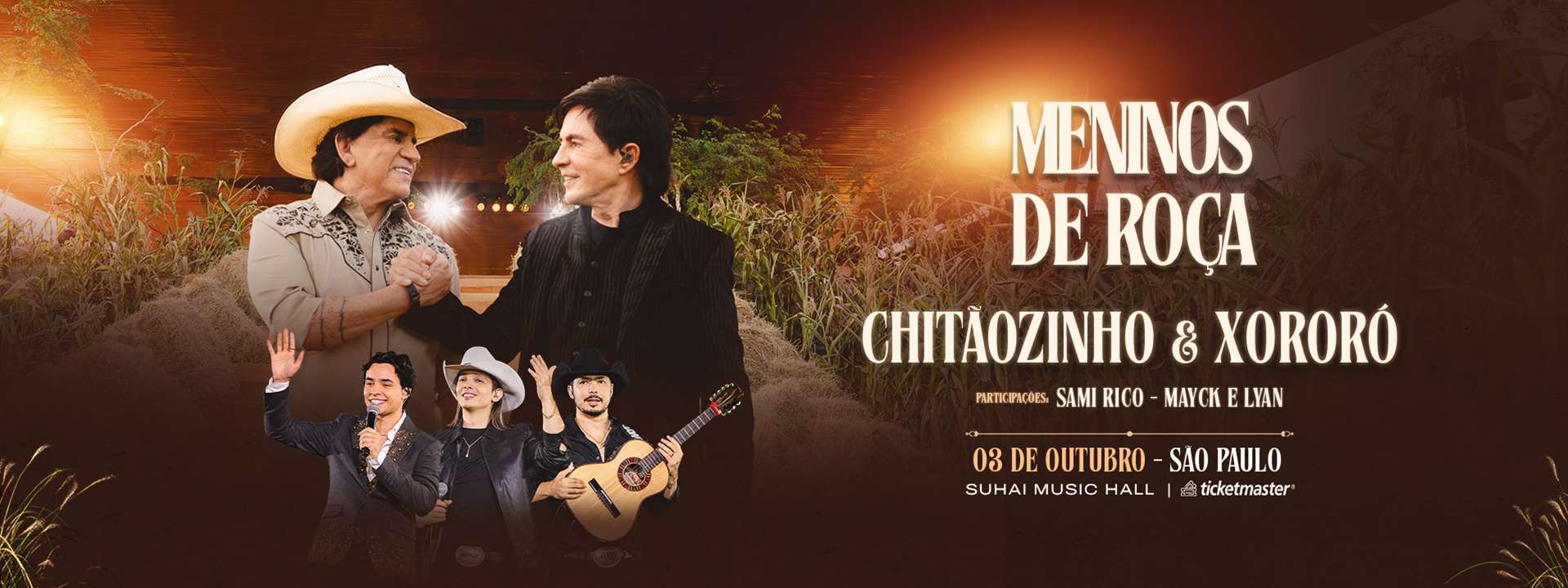 Chitãozinho e Xororó | São Paulo | 03/10/2026