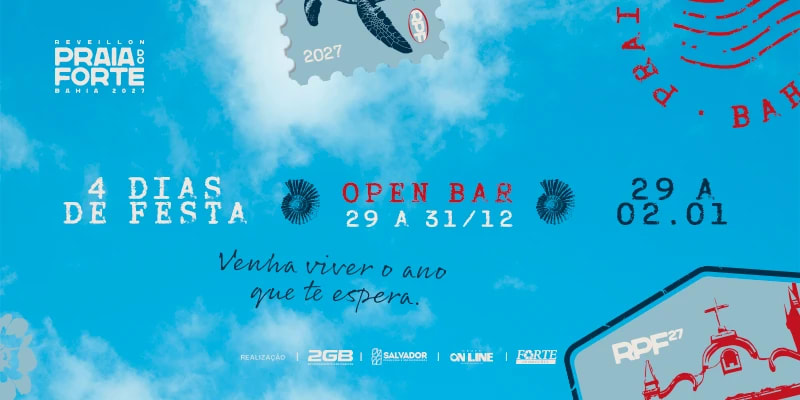 Réveillon Praia do Forte 2027