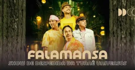 Falamansa Show de Despedida da Turnê Universos