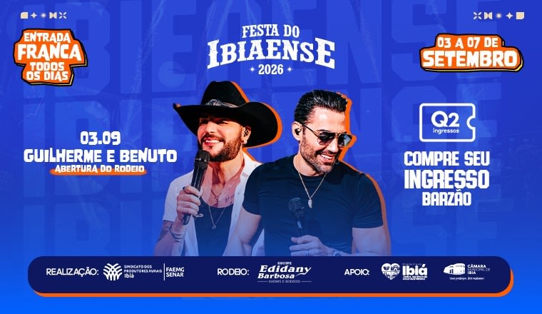 Guilherme e Benuto - Festa do Ibiaense 2026