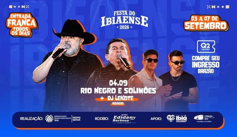 Rionegro e Solimões - Festa do Ibiaense 2026