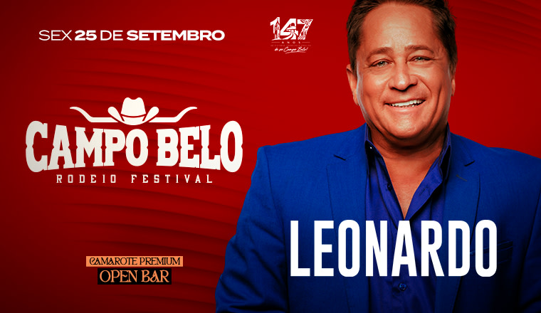 Leonardo - Campo Belo Rodeio Festival 2026