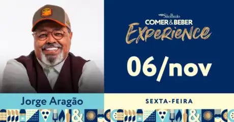 Comer & Beber Experience com Jorge Aragão