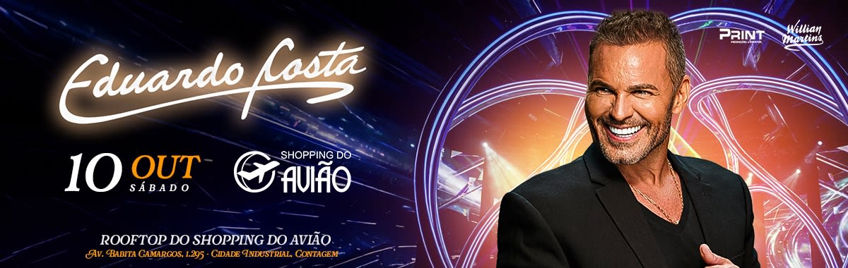 EDUARDO COSTA no Shopping do Avião | 10/10