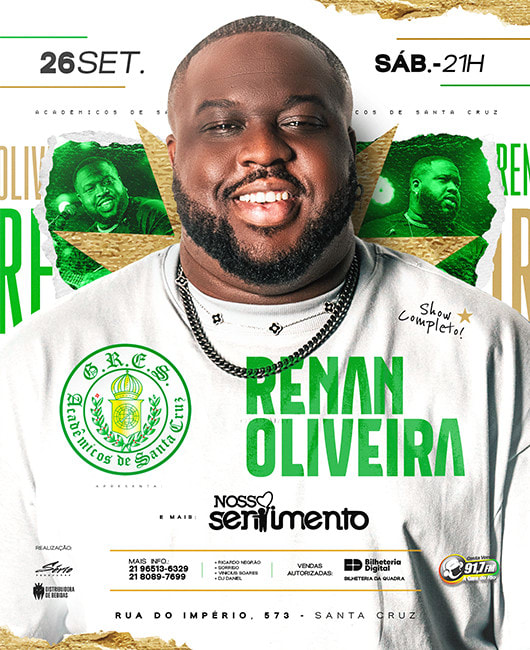 Acadêmicos de Santa Cruz Apresenta: Renan Oliveira