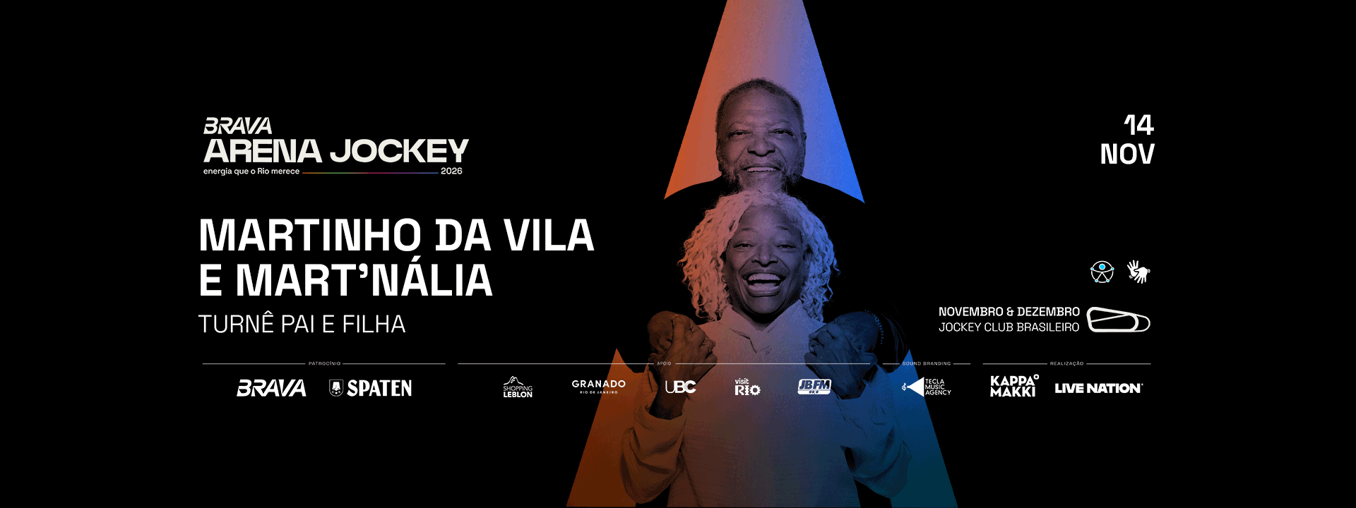 Martinho e Mart´nalia - Brava Arena Jockey