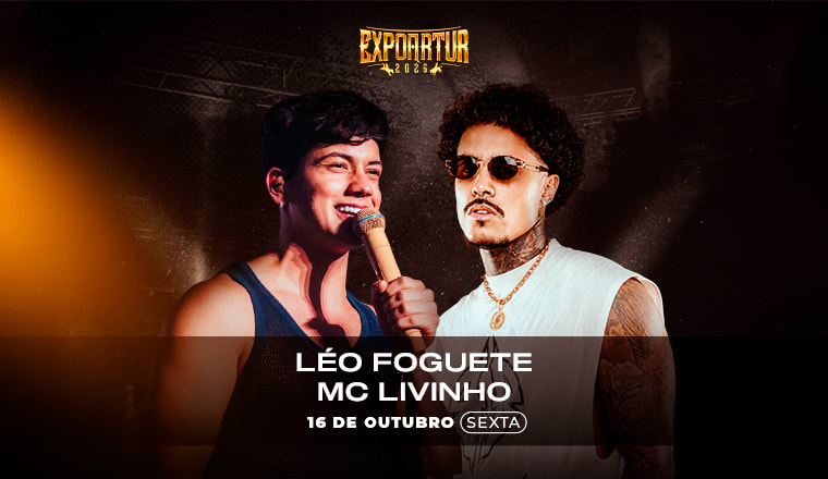 Léo Foguete + MC Livinho - Expoartur 2026