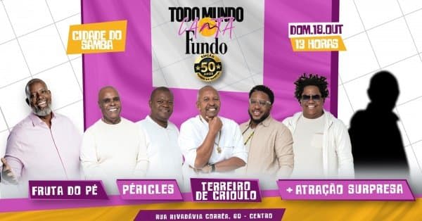 Todo Mundo Canta Fundo Edição 50 Anos