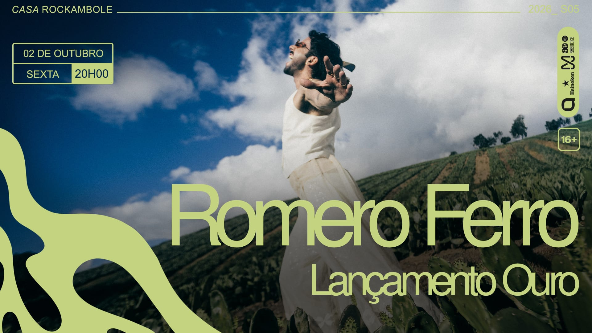 Romero Ferro na Casa Rockambole