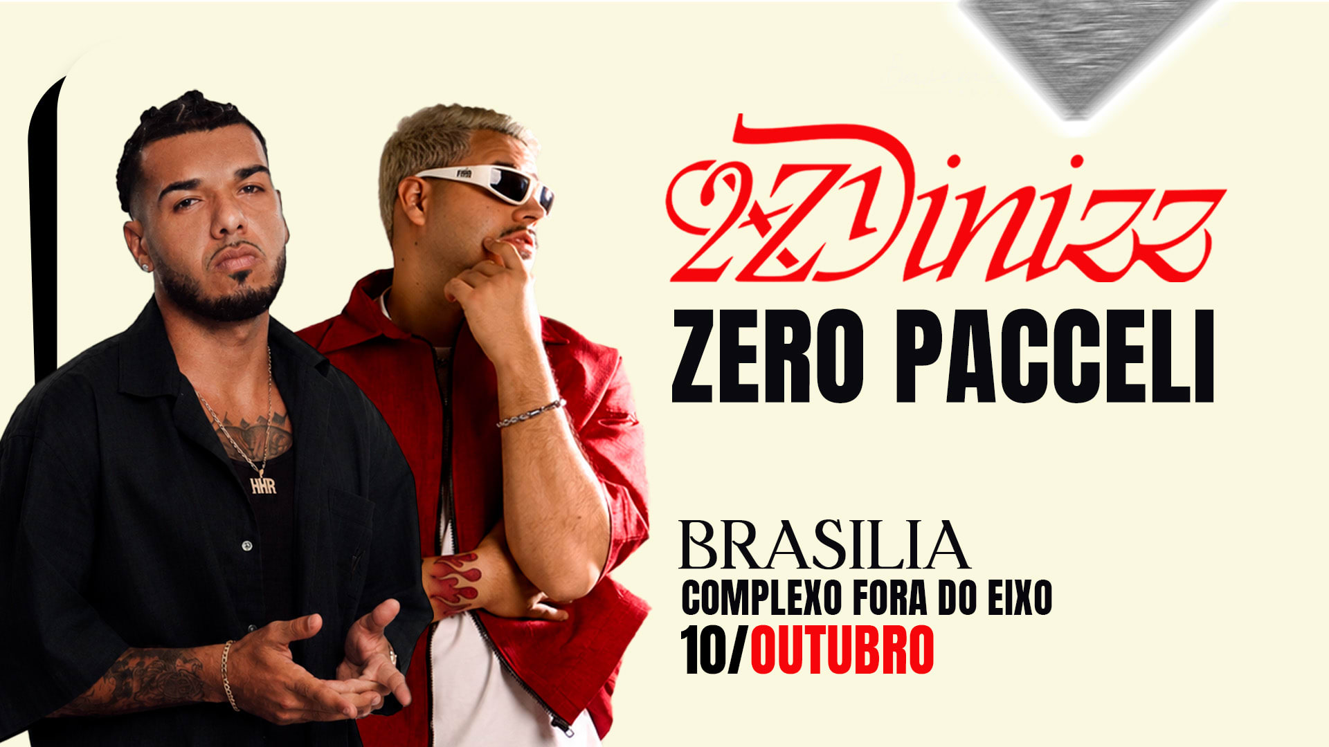 2ZDinizz e Zero Pacceli em Brasília