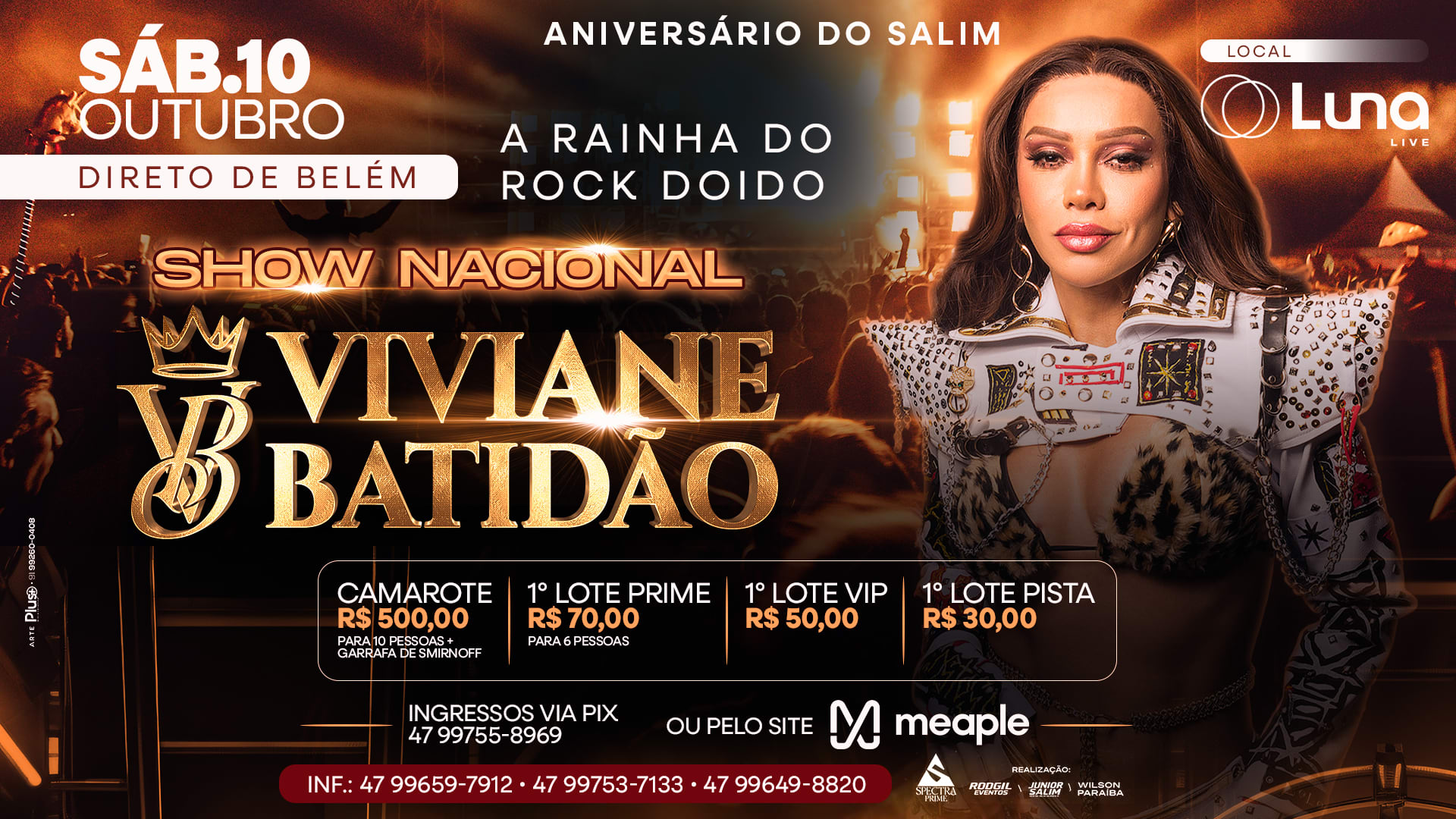 Viviane Batidão em Joinville