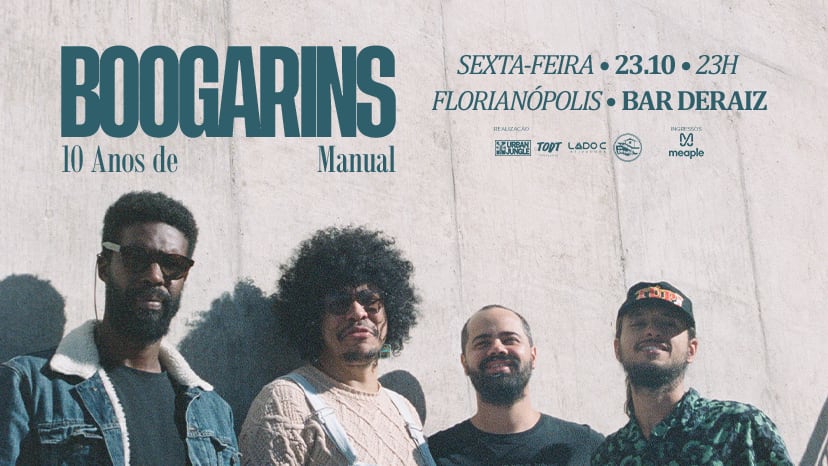 Boogarins em Florianópolis - 23/10/2026