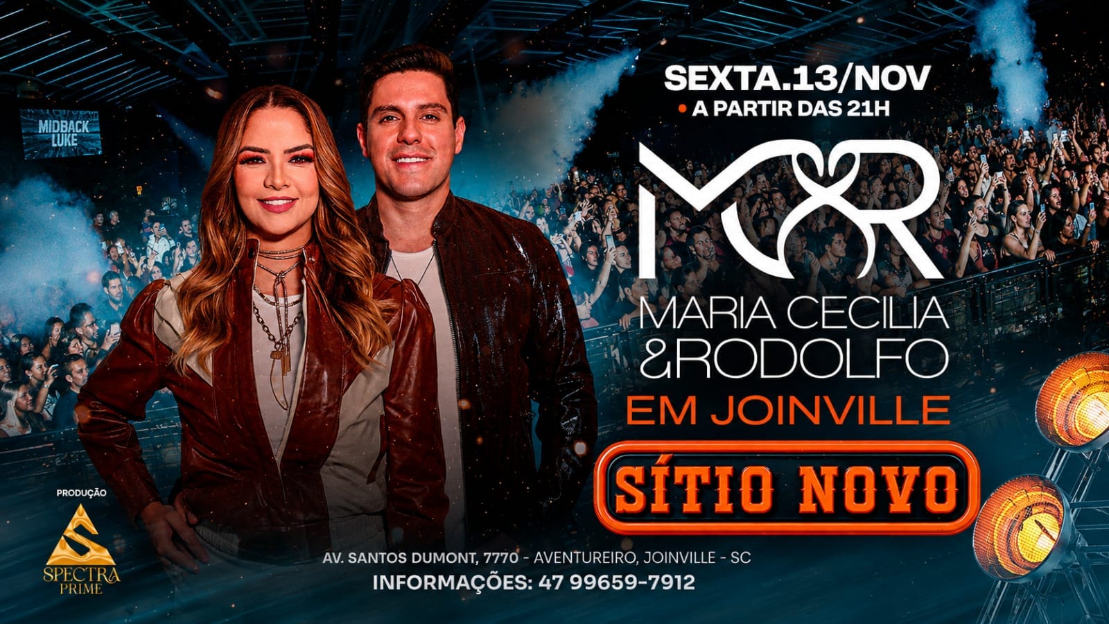 Maria Cecília e Rodolfo em Joinville